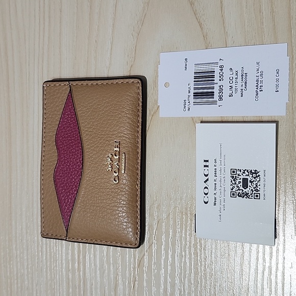 Coach Accessories - Coach Lip card Case